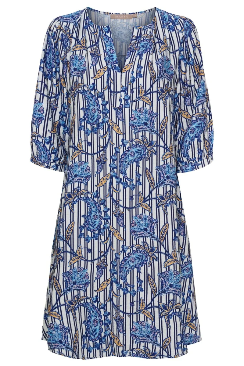 Marta Du Chateau - Mdckianna Dress 8219 - Navy6369Tpk