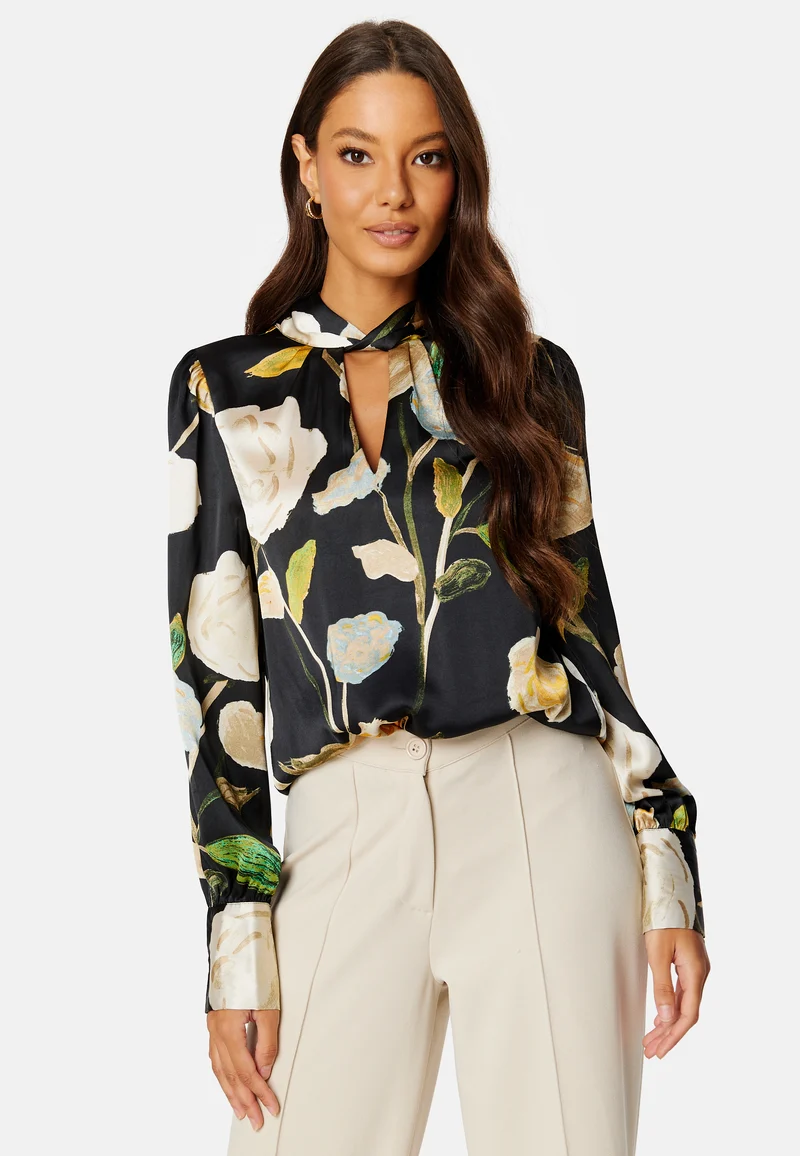 Renee Noa LS Tie Top