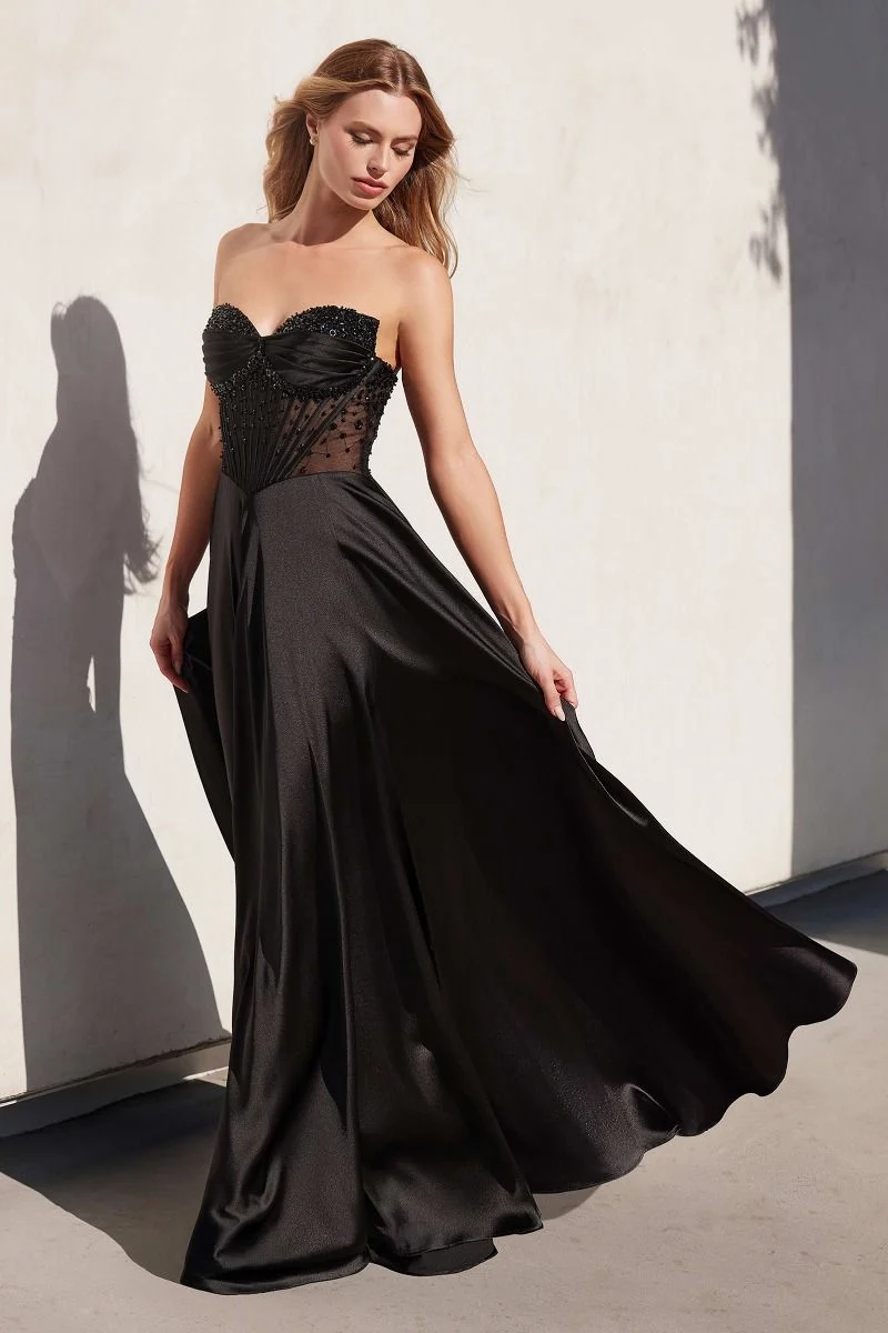 Off The Shoulder Sweetheart A-Line Gown By Ladivine CD297 - Kvinnor Aftonklänning - Speciellt tillfälle