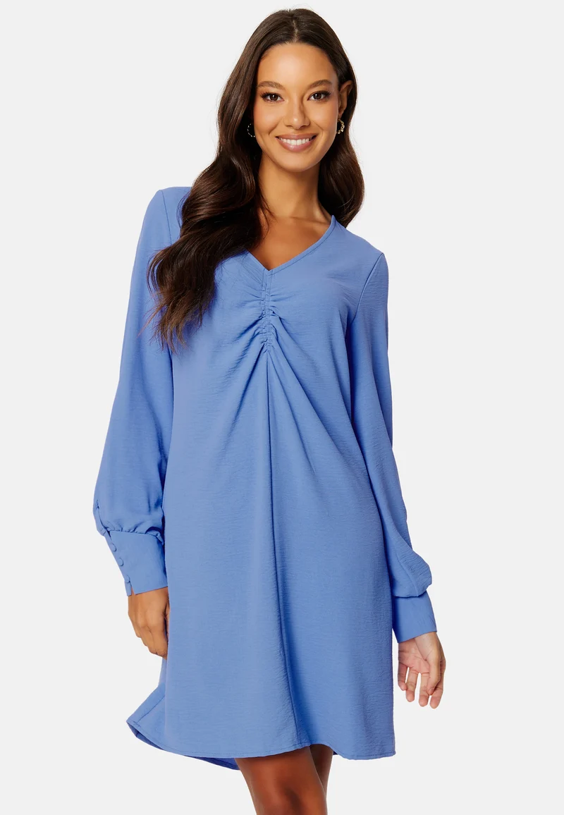 Mette LS V-Neck Dress