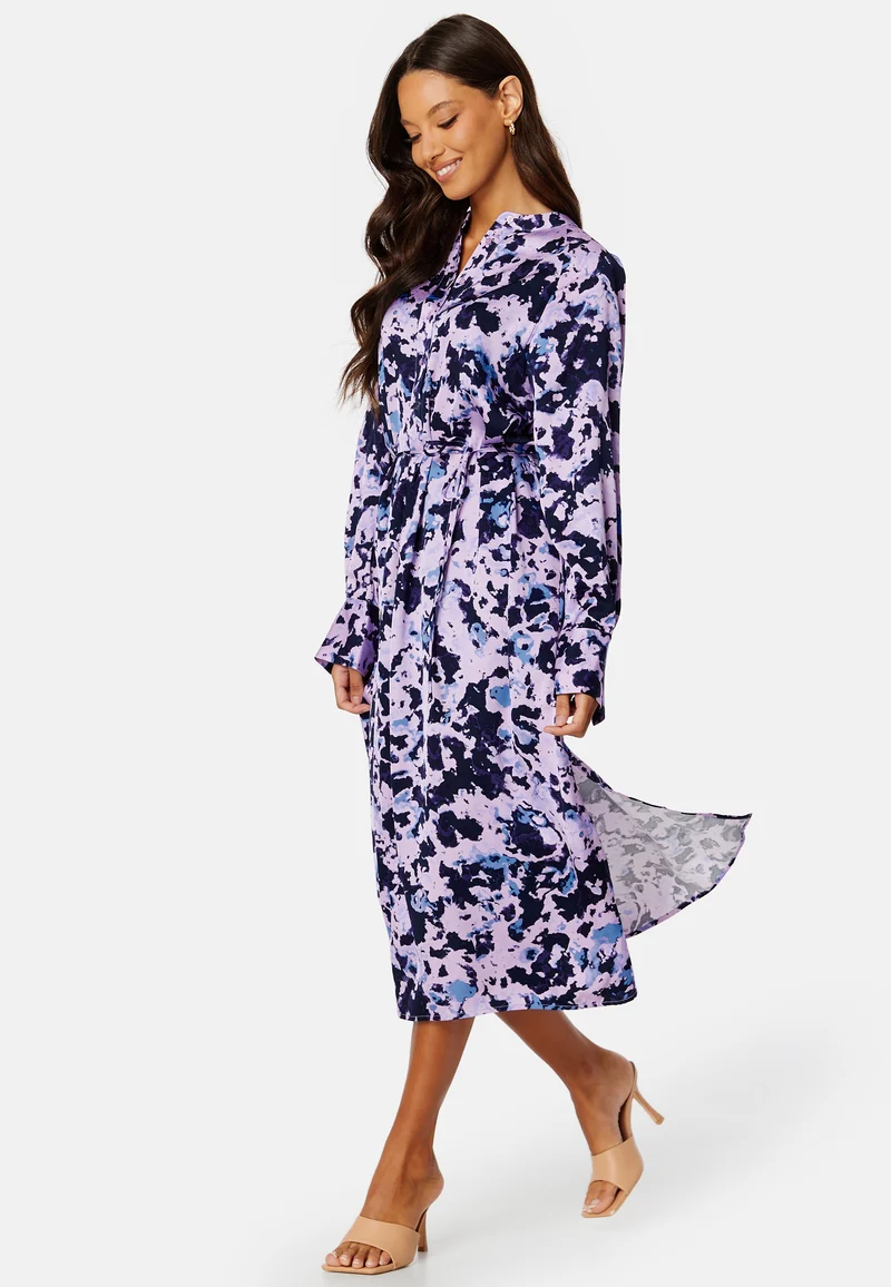 Aronia LS Midi Shirt Dress