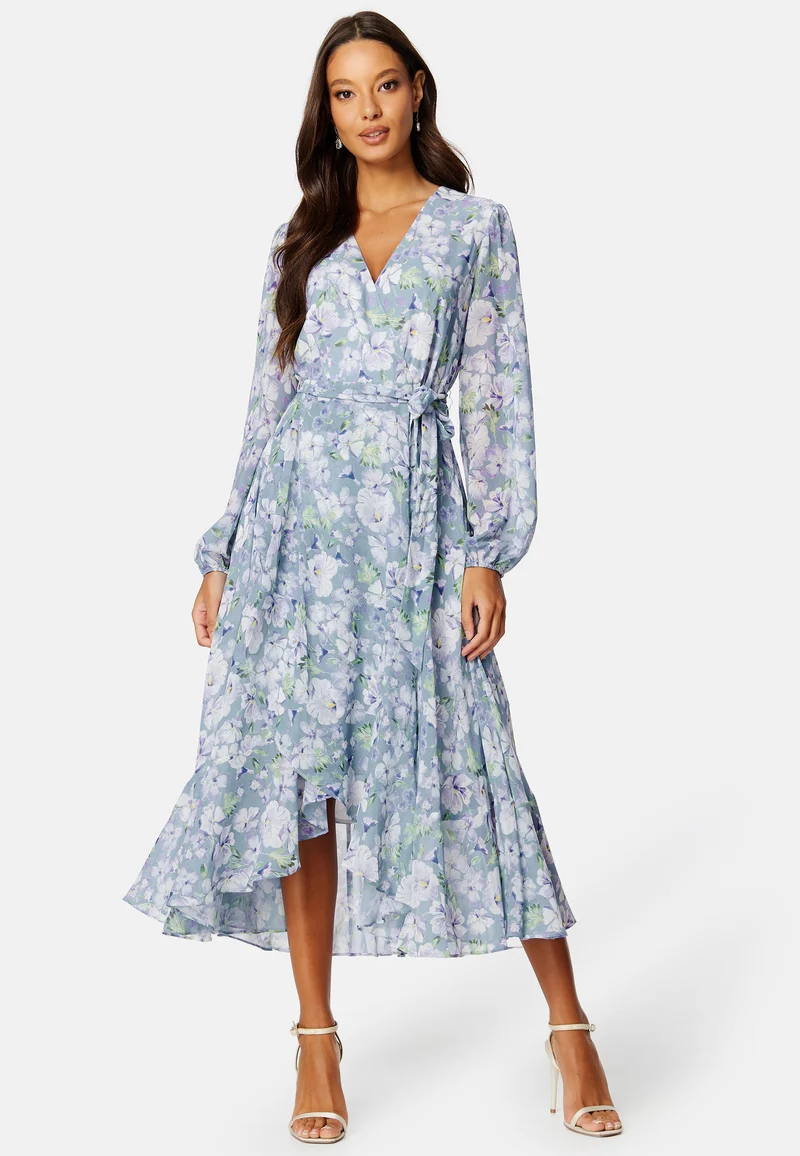 Ruffle Midil Dress