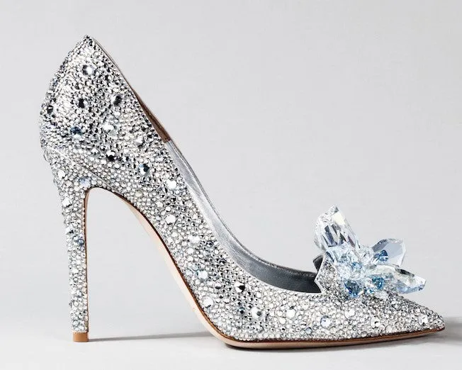 Skor med bling