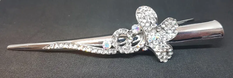 Hårklämma strass