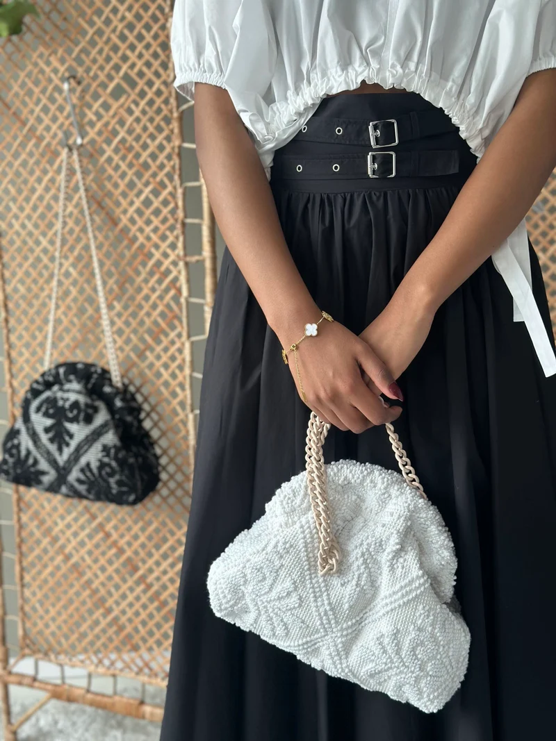 Cotton Clutch Small