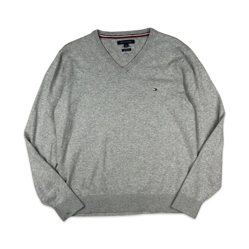 Tommy Hilfiger Knit Jumper Grey M L