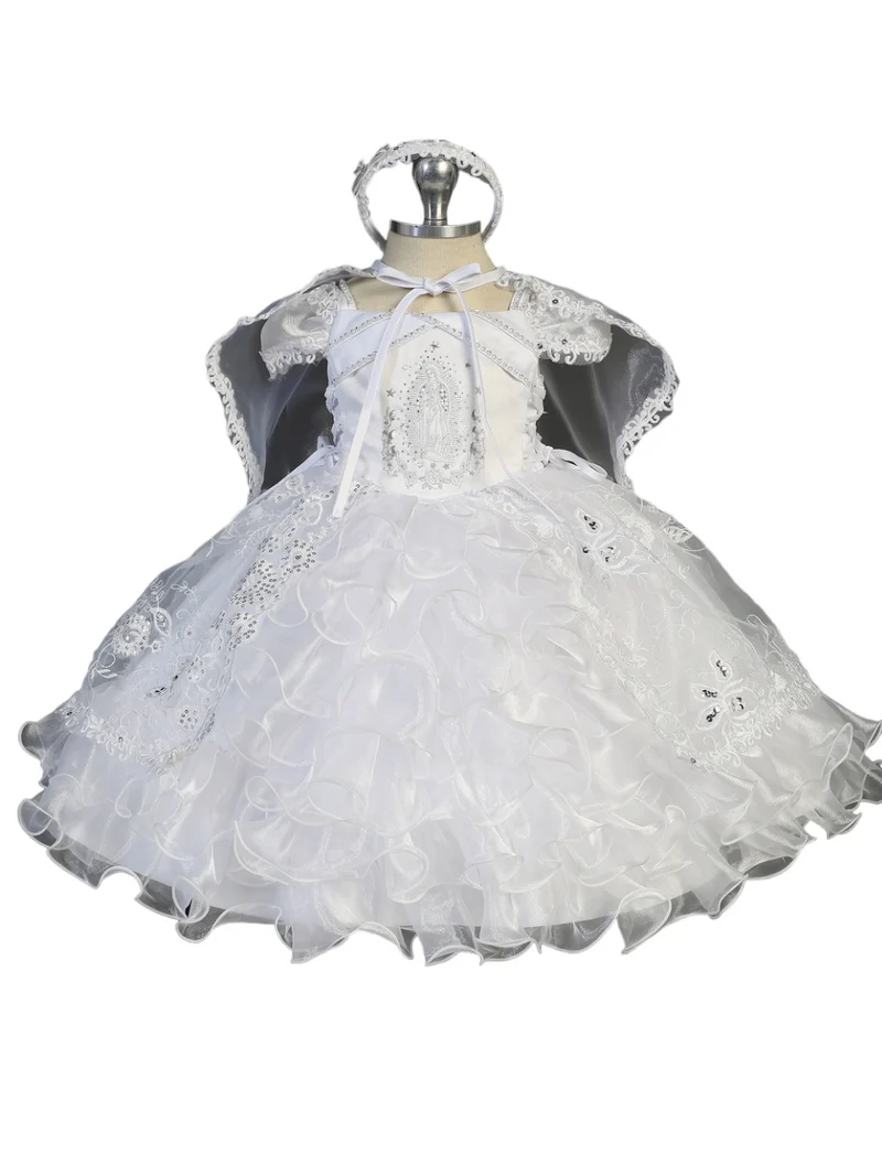 Flower Girl Layered Organza Skirt Dress från TIPTOP KIDS - AS2299