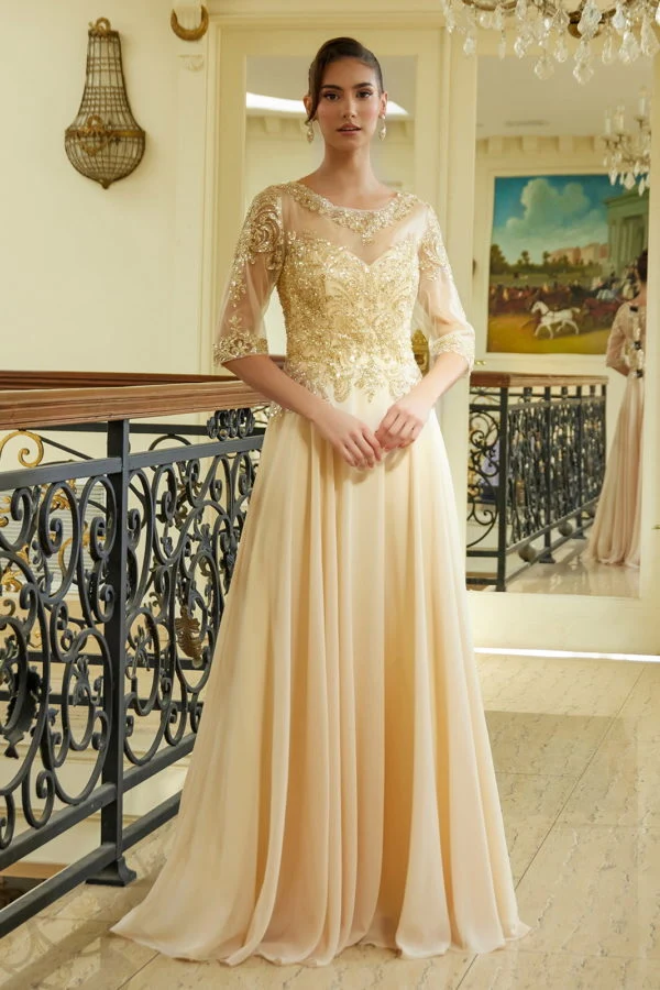 Illusion Sweetheart A-Line formell klänning för kvinnor från Elizabeth K - GL3599 - Speciellt tillfälle/kurvor